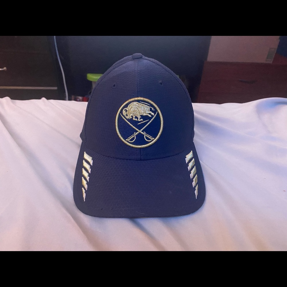 Buffalo Sabres 50th Anniversary Hat (Blue/gold)